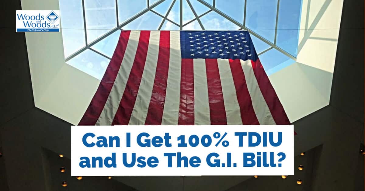 Can You Use the G.I.Bill if you have 100 TDIU? Can Your Spouse Use It?