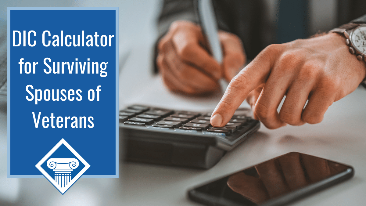2025 DIC Calculator Woods & Woods, LLC, Veterans Disability Lawyer