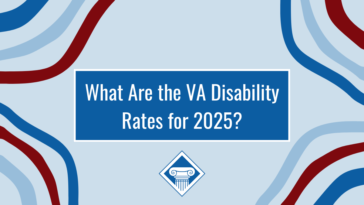 What Are the VA Disability Rates for 2025?