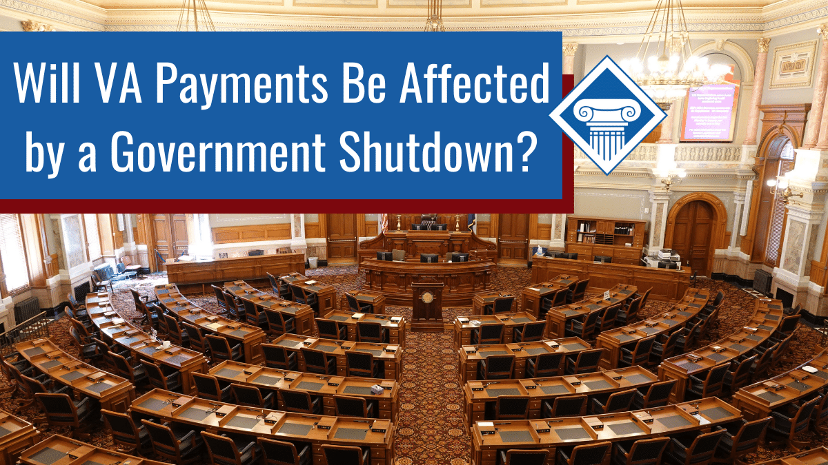 Will VA payments be affected by a government shutdown?