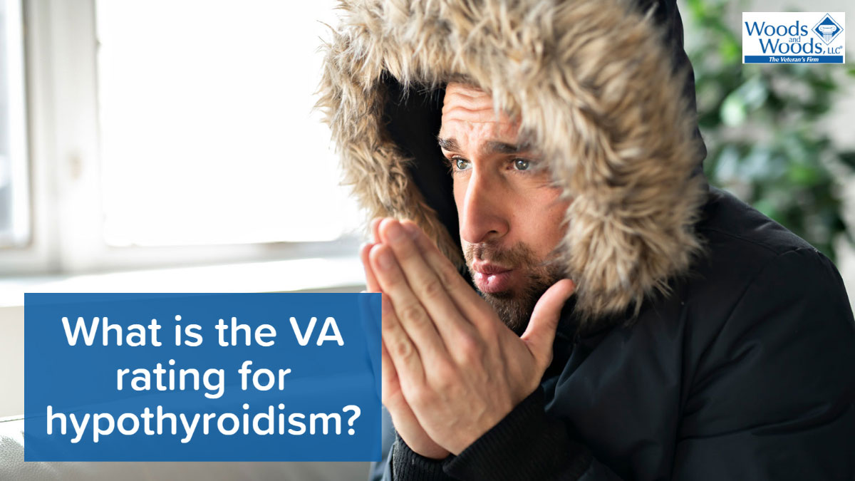 What is the VA Rating for Hypothyroidism?