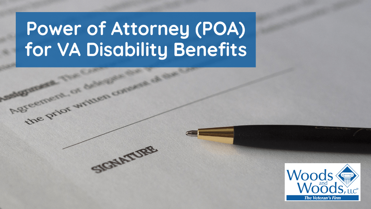 Why does a VA disability lawyer ask to be power of attorney?