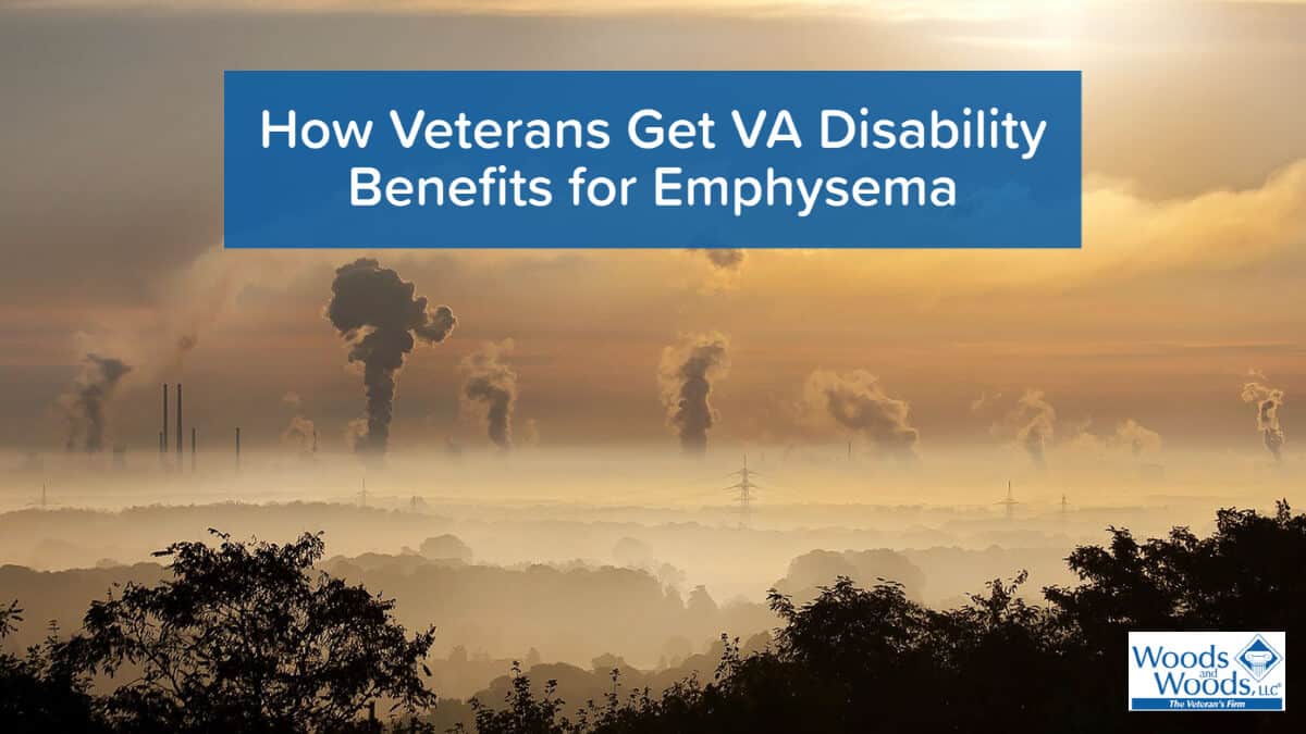 How veterans can get benefits for emphysema